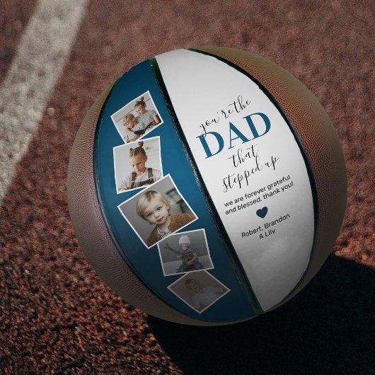 Stap dad Vaderdag Photo Basketball Basketbal