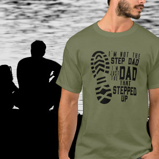 Stap Dad Vaderdag T-shirt