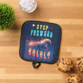 Stap dapper vooruit pannenlap (Top down)