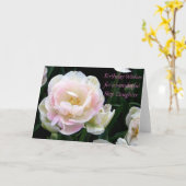 Stap dochterkaart kaart (Gele Bloem)