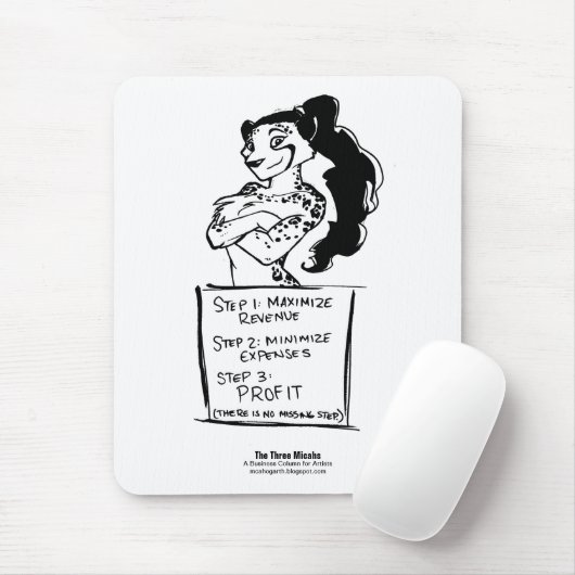 Stap drie: Winst! Mousepad Muismat (Met muis)