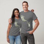 Stap één t-shirt (Unisex)