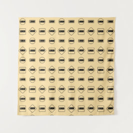 Stap-en-Herhaal Bedrijfs-sponsor Foto Achtergrond Wandkleed