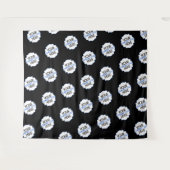 Stap en herhaal de Achtergrond van het Eigen Bedri Wandkleed (Voorkant (horizontaal))