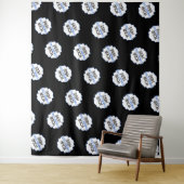 Stap en herhaal de Achtergrond van het Eigen Bedri Wandkleed (In situ)