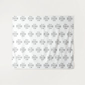 Stap en Herhaal Klein Zakelijk Logo Achtergrond Wandkleed (Voorkant (horizontaal))