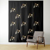 Stap en Herhaal New Years Eve Party Wandkleed (In situ)