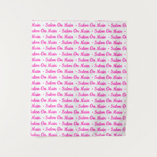 Stap-en-Herhaal Stof Banner   Aangepaste Tekst Wandkleed