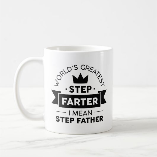 Stap Farter Koffiemok (Links)