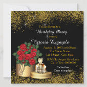 Stap in 40 Verjaardagsfeestje Etnische Rode Schoen Kaart