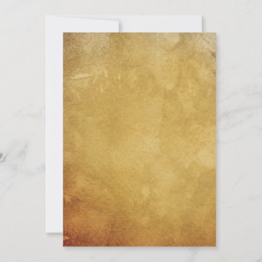 Stap in 70 Bloemen Gouden Schoen Verjaardag Kaart (Achterkant)