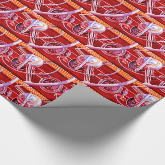 Stap in cadeaupapier (Hoek)