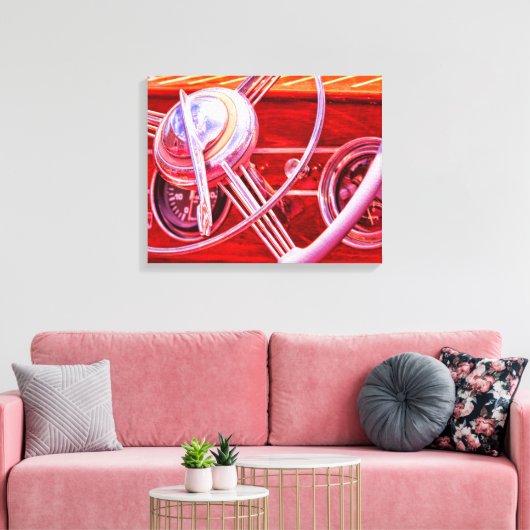 Stap in canvas afdruk (Insitu (Woonkamer))