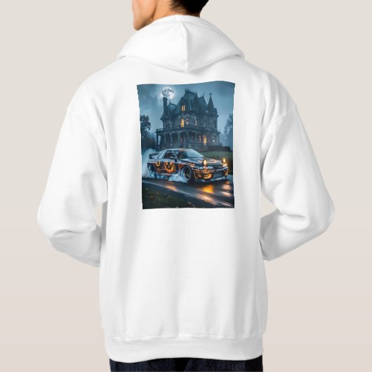 Stap in de Halloween-geest met deze hoodie (Achterkant)