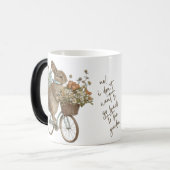 Stap in de Mok van Happiness Bunny Coffee (Voorkant links)