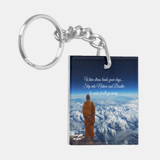 Stap in de natuur sleutelhanger (Voorkant Links)