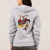 Stap in de overwinning | Dames Full-zip Hoodie (Achterkant)