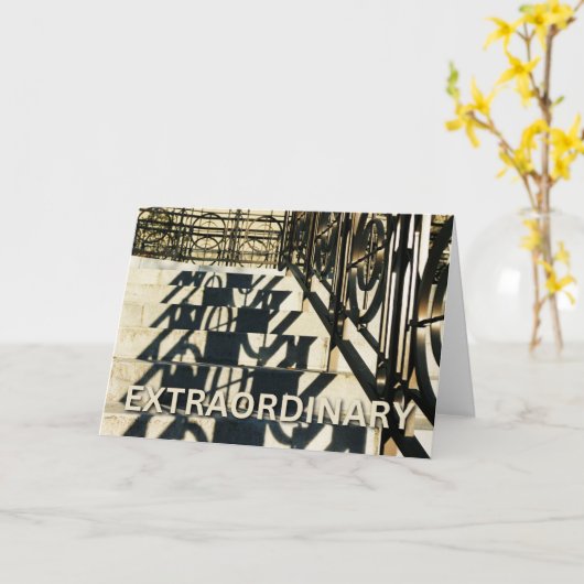 Stap in de ringen - Buitengewone Kaart (Gele Bloem)