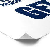 Stap in de schroot poster (Hoek)