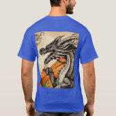 "Stap in de toekomst van de Mode met Onze Dregen" T-shirt (Achterkant)