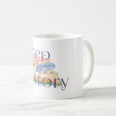 Stap in de verhaal koffie Mok (Voorkant rechts)