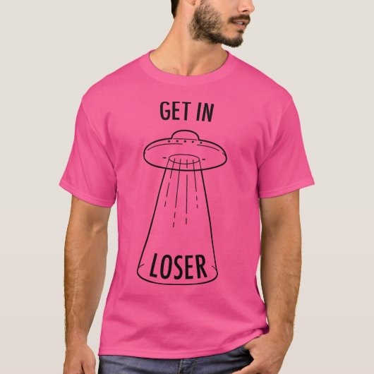 Stap in de verliezer - UFO T-shirt (Voorkant)