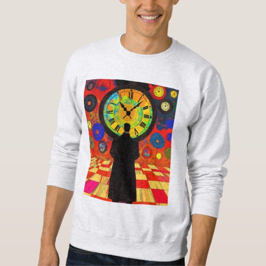 Stap in de wereld van de oneindige tijd loops trui (Voorkant)