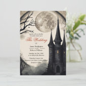 Stap in een wereld van duistere romance kaart (Staand voorkant)