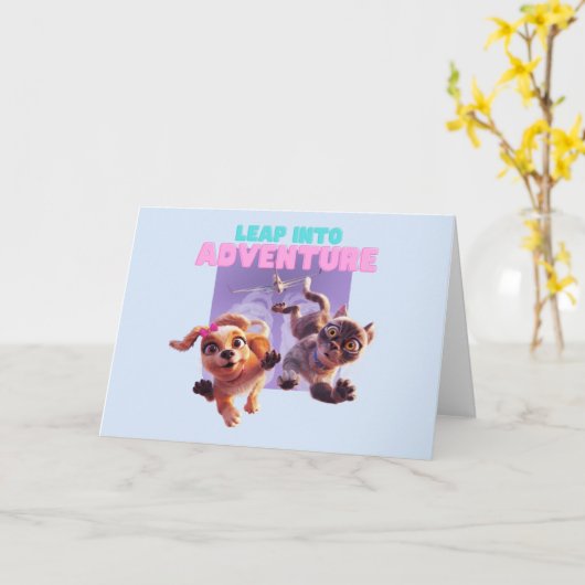 Stap in het avontuur kaart (Gele Bloem)