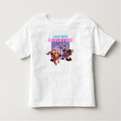 Stap in het avontuur kinder shirts (Voorkant)