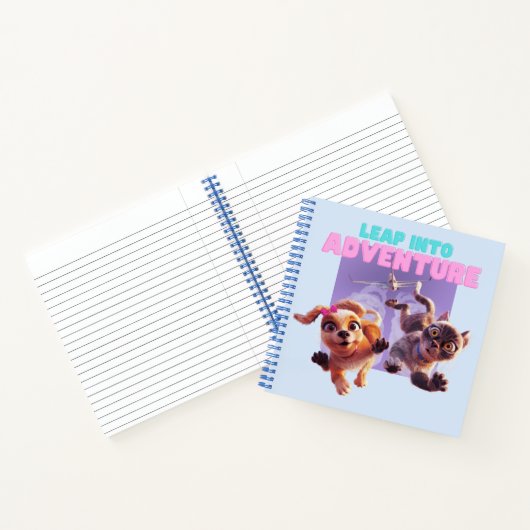 Stap in het avontuur notitieboek (Binnen)