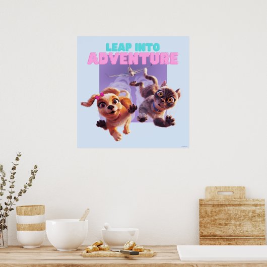 Stap in het avontuur poster (Keuken)