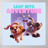 Stap in het avontuur poster (Voorkant)