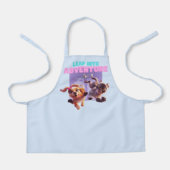 Stap in het avontuur schort (Voorkant)