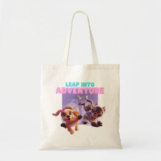 Stap in het avontuur tote bag