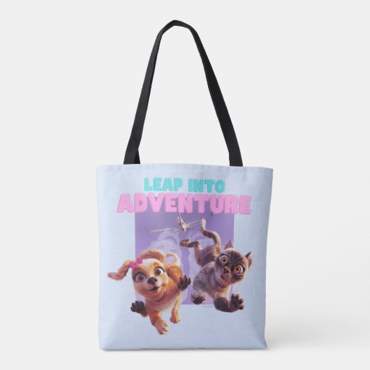 Stap in het avontuur tote bag (Achterkant)