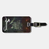 Stap in het licht bagagelabel (Voorkant horizontaal)