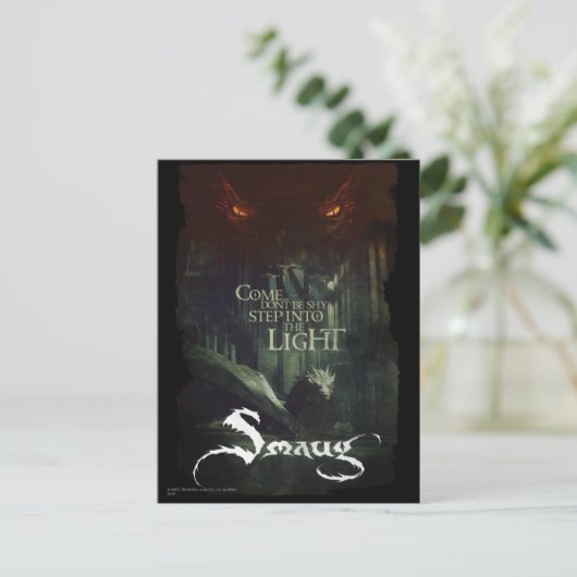 Stap in het licht briefkaart (Staand voorkant)