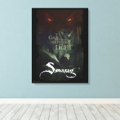 Stap in het licht canvas afdruk (Insitu (Houten vloer))