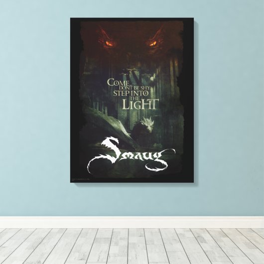 Stap in het licht canvas afdruk (Insitu (Houten vloer))