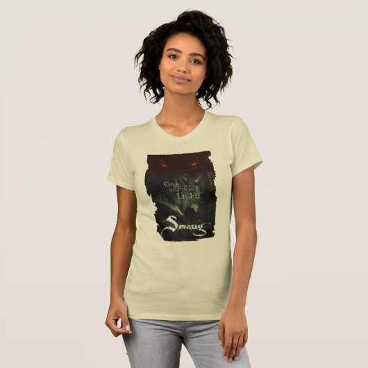 Stap in het licht t-shirt (Voorkant volledig)