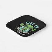 Stap in Loser Alien UFO Grappig Papieren Bordje (Gebogen)