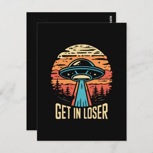 Stap in loser briefkaart (Voorkant / Achterkant)