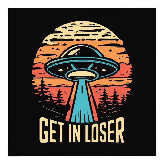 Stap in loser foto afdruk (Voorkant)