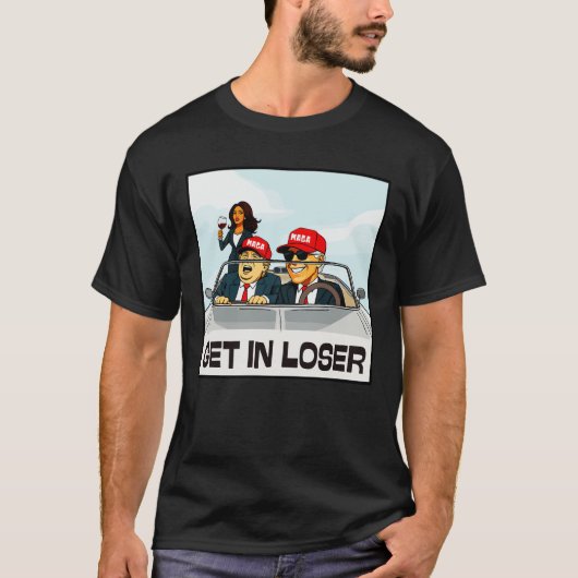 Stap in Loser T-shirt (Voorkant)