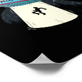 Stap in Loser UFO Space Ship Alien Abduction Poster (Hoek)