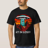 Stap in Loser ufo T-shirt (Voorkant)