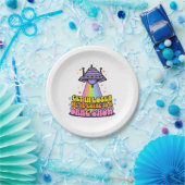 Stap in Loser We gaan naar een Drag Show UFO Papieren Bordje (Feest)