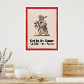 Stap in met oom Sam Poster (Keuken)