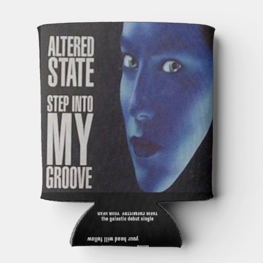 Stap in mijn Groove koelbox Blikjeskoeler (Achterkant)